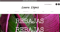 Desktop Screenshot of lauralopeznovias.com