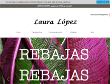 Tablet Screenshot of lauralopeznovias.com